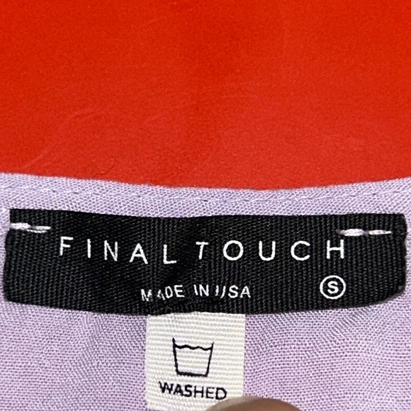 Final Touch Peplum Top - Picture 3 of 4